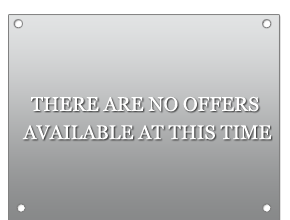 No Offers